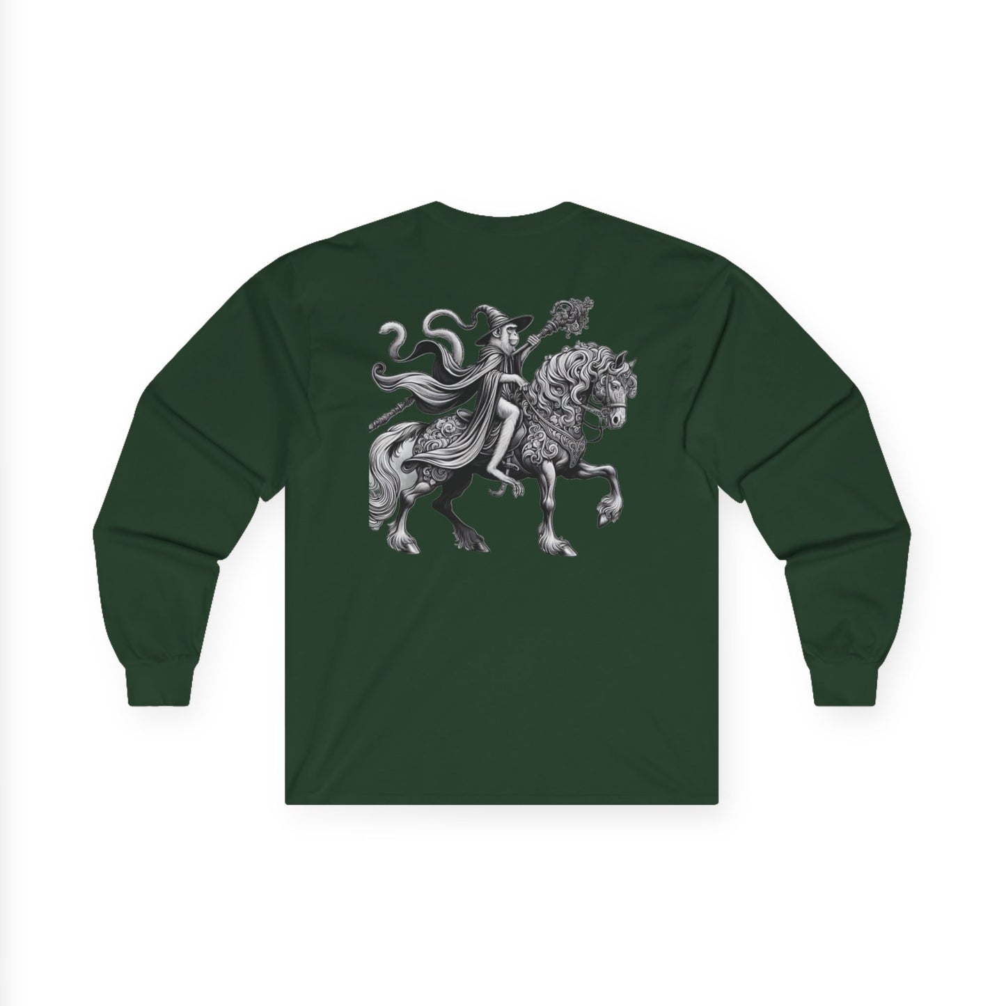Monkey Wizard Long Sleeve Tee
