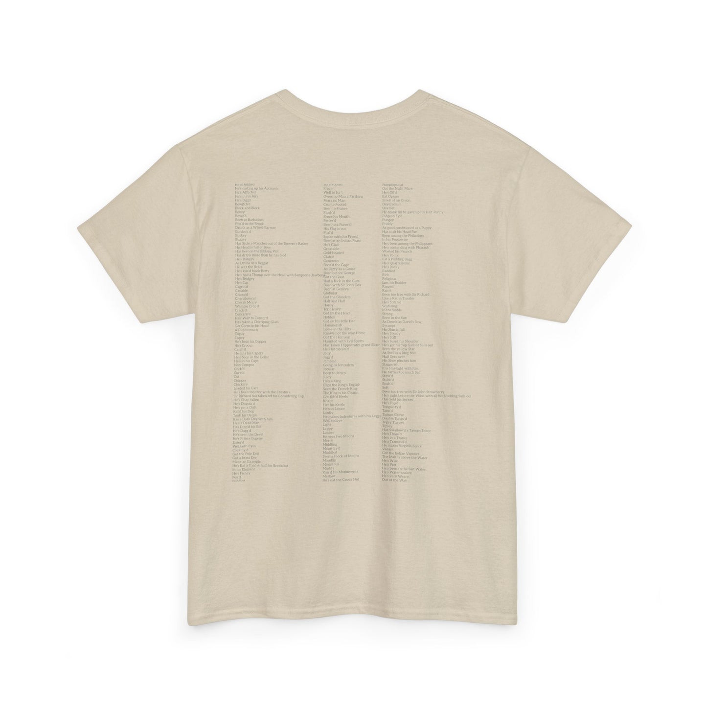 T-Shirt - Benjamin Franklin Drunk Synonyms