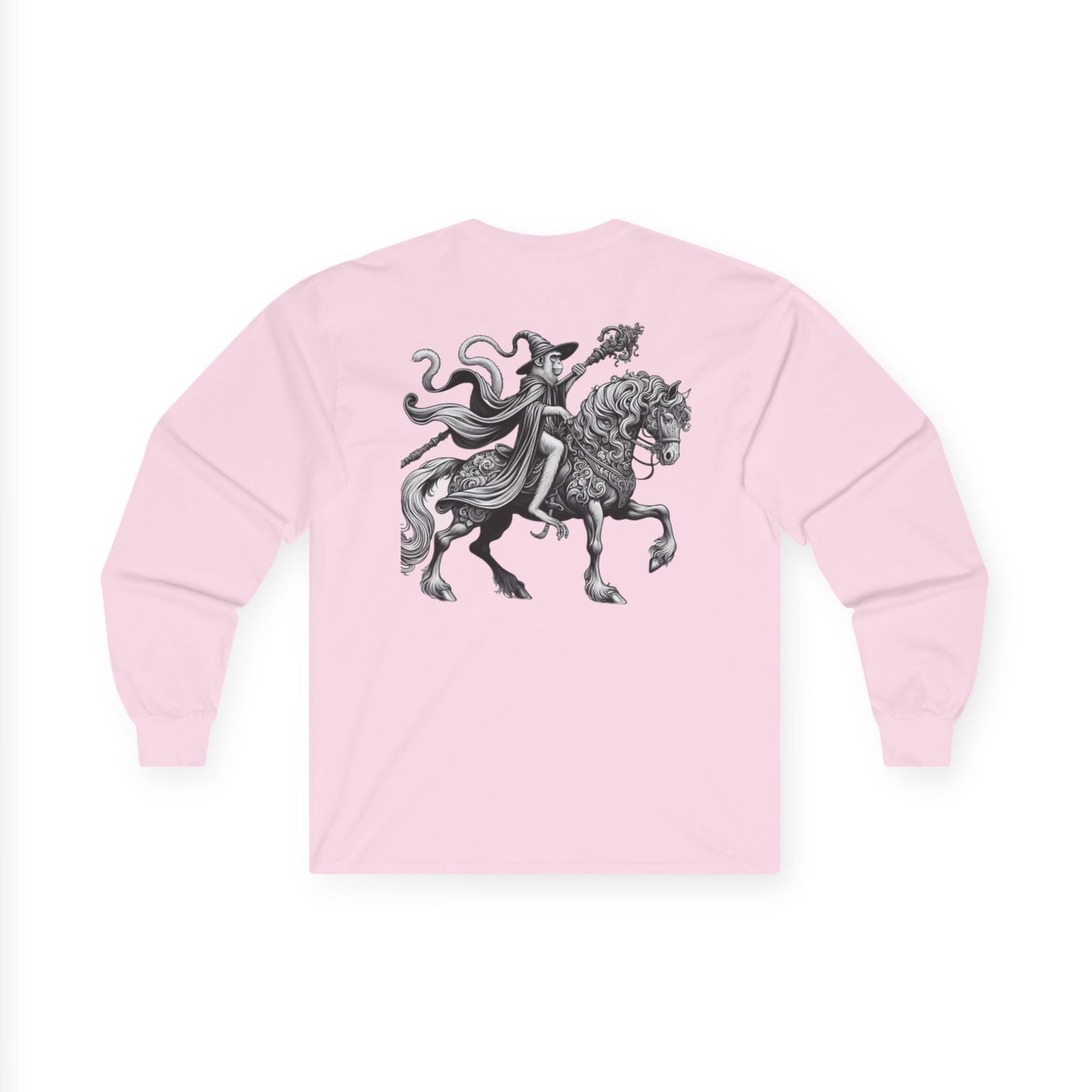 Monkey Wizard Long Sleeve Tee