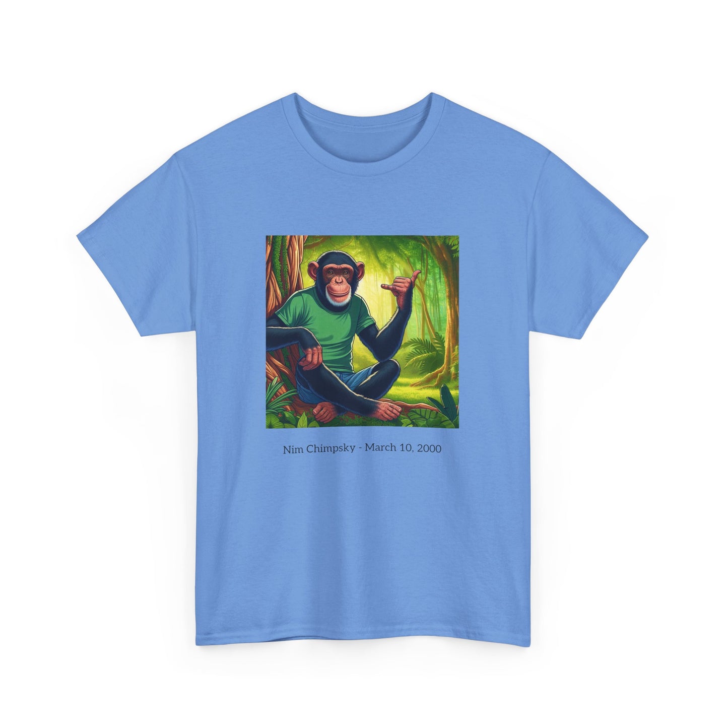 RIP Nim Chimpsky Heavy Cotton Tshirt