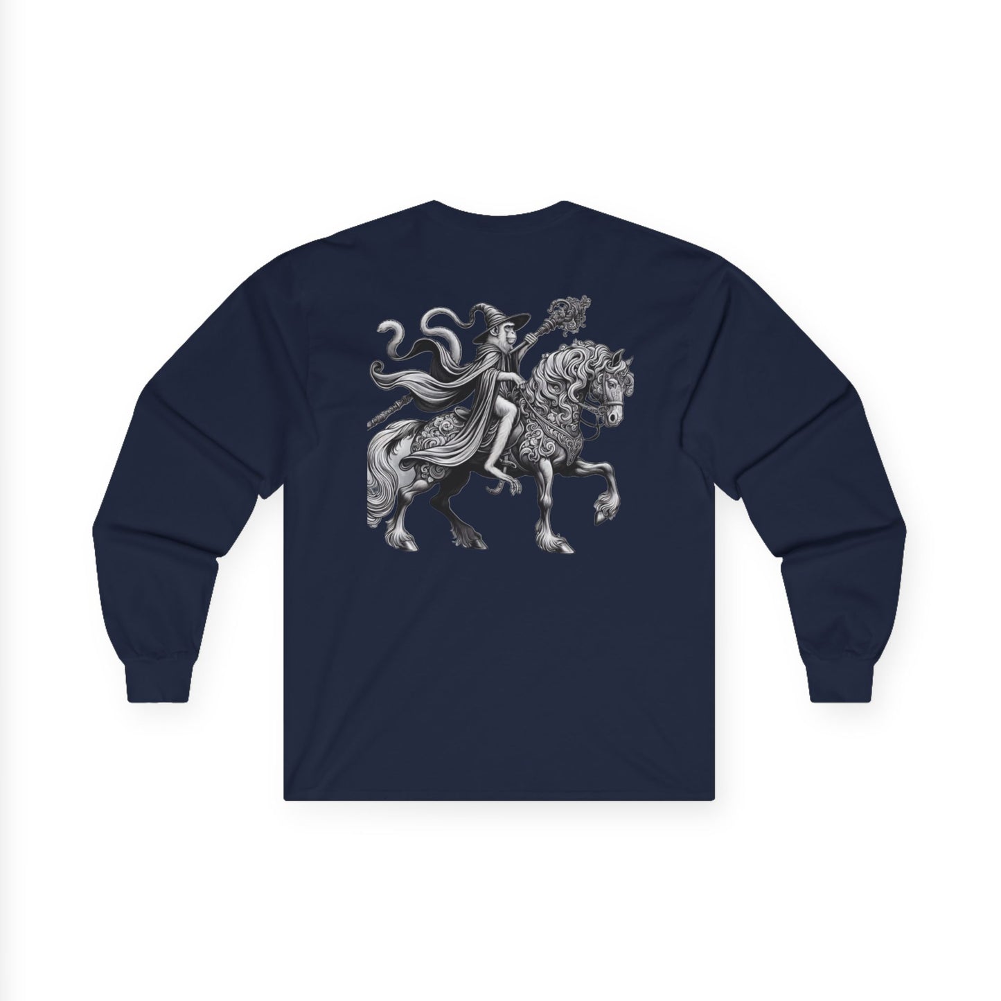 Monkey Wizard Long Sleeve Tee