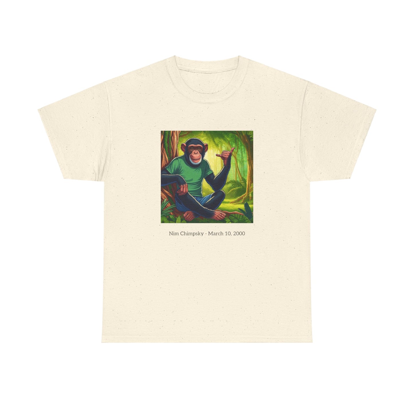 RIP Nim Chimpsky Heavy Cotton Tshirt