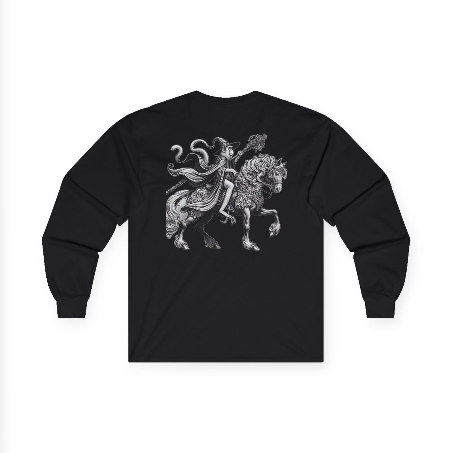 Monkey Wizard Long Sleeve Tee